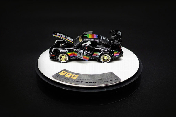 PGM 1/64 RWB 964 Black - Rotating display